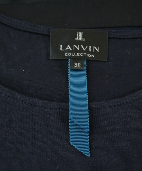LANVIN COLLECTION（ランバンコレクション）Tシャツ・カットソー 紺 サイズ:38(M位) レディース/2200709331056