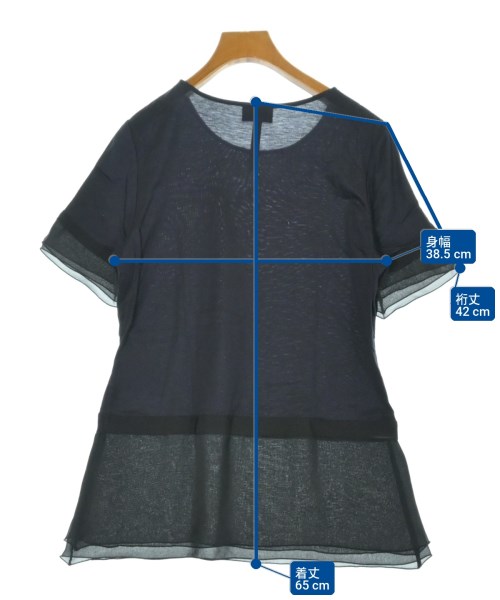 LANVIN COLLECTION（ランバンコレクション）Tシャツ・カットソー 紺 サイズ:38(M位) レディース/2200709331056