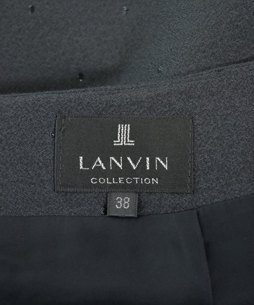 LANVIN COLLECTION（ランバンコレクション）ひざ丈スカート グレー サイズ:38(S位) レディース/2200664761059