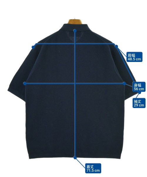 LANVIN COLLECTION（ランバンコレクション）ポロシャツ 紺 サイズ:50(XL位) メンズ/2200662093121