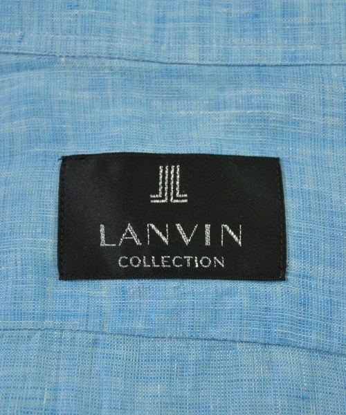 LANVIN COLLECTION（ランバンコレクション）カジュアルシャツ 青 サイズ:50(XL位) メンズ/2200661361054