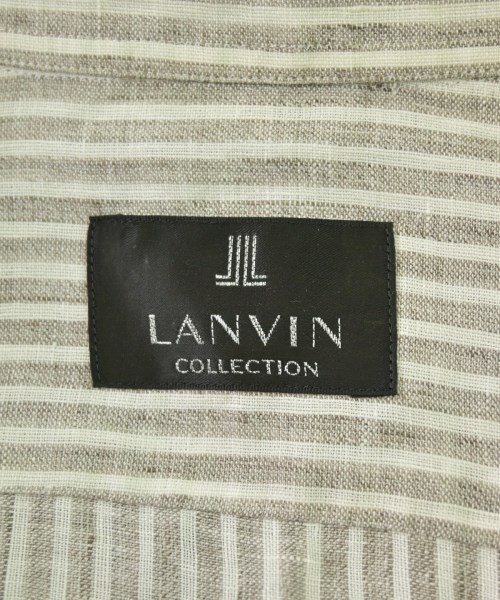 LANVIN COLLECTION（ランバンコレクション）カジュアルシャツ 茶 サイズ:M メンズ/2200661361061