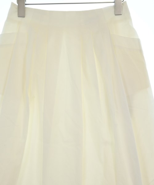 LANVIN COLLECTION（ランバンコレクション）ひざ丈スカート 白 サイズ:38(S位) レディース/2200662969020