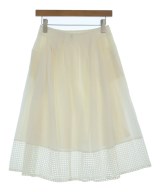 LANVIN COLLECTION（ランバンコレクション）ひざ丈スカート 白 サイズ:38(S位) レディース/2200662969020