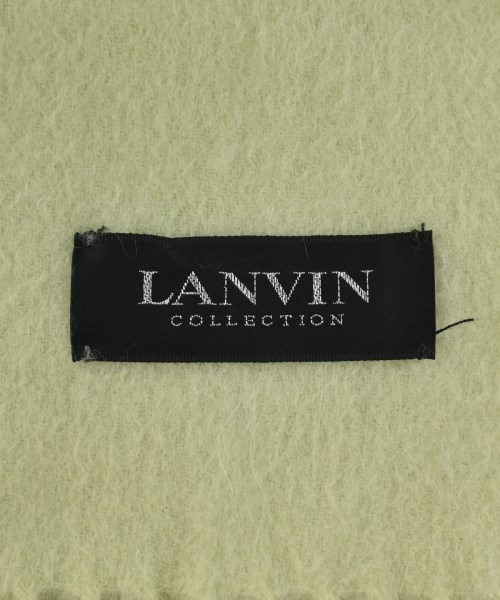 LANVIN COLLECTION（ランバンコレクション）マフラー 緑 サイズ:- レディース/2200666394088