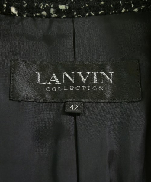 LANVIN COLLECTION（ランバンコレクション）カジュアルジャケット 黒 サイズ:42(M位) レディース/2200724832026