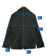 LANVIN COLLECTION（ランバンコレクション）カジュアルジャケット 黒 サイズ:42(M位) レディース/2200724832026