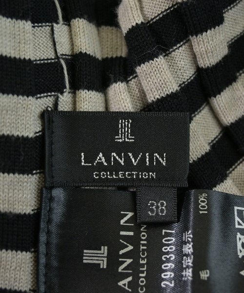 LANVIN COLLECTION（ランバンコレクション）ニット・セーター 黒 サイズ:38(S位) レディース/2200728176102