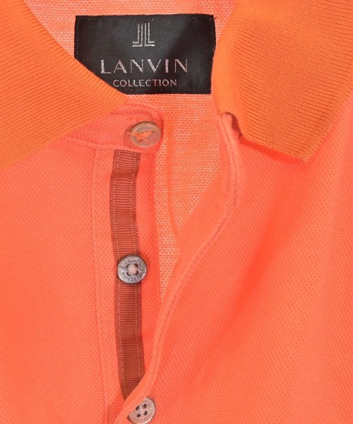 LANVIN COLLECTION（ランバンコレクション）ポロシャツ オレンジ サイズ:50(XL位) メンズ/2200717676064