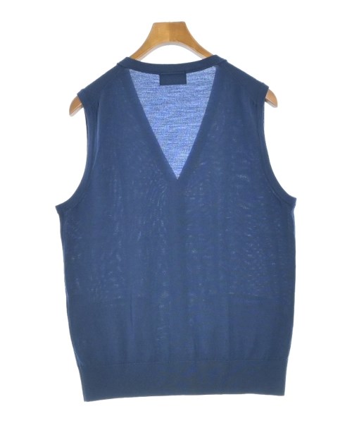 LANVIN COLLECTION（ランバンコレクション）ベスト 紺 サイズ:50(XL位) メンズ/2200717676095
