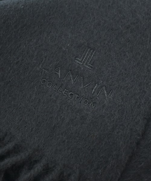 LANVIN COLLECTION（ランバンコレクション）マフラー 黒 サイズ:- レディース/2200717283156