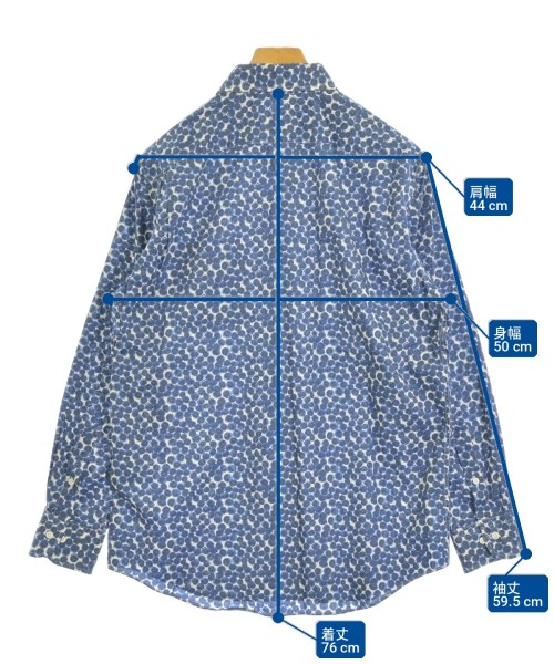 LANVIN COLLECTION（ランバンコレクション）カジュアルシャツ 紺 サイズ:50(XL位) メンズ/2200722146156