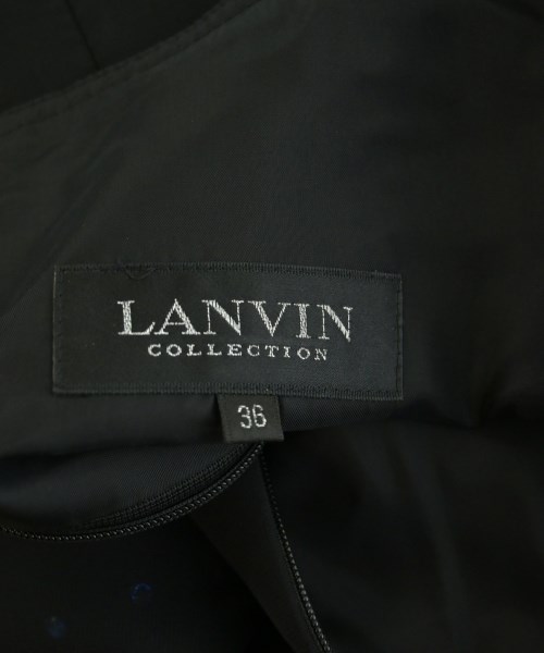 LANVIN COLLECTION（ランバンコレクション）ワンピース 黒 サイズ:36(XS位) レディース/2200724130030