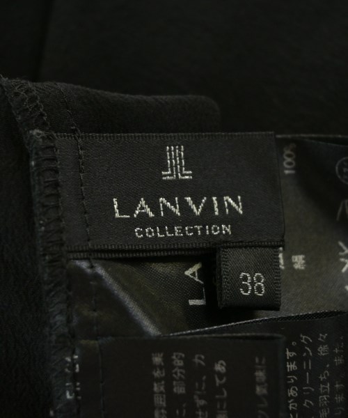 LANVIN COLLECTION（ランバンコレクション）ブラウス 黒 サイズ:38(S位) レディース/2200683358056
