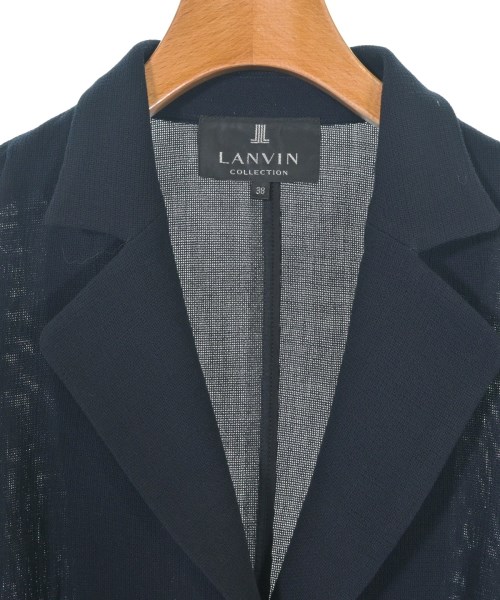 LANVIN COLLECTION（ランバンコレクション）カジュアルジャケット 紺 サイズ:38(S位) レディース/2200677420271