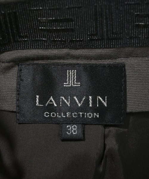 LANVIN COLLECTION（ランバンコレクション）スラックス グレー サイズ:38(S位) レディース/2200687828029
