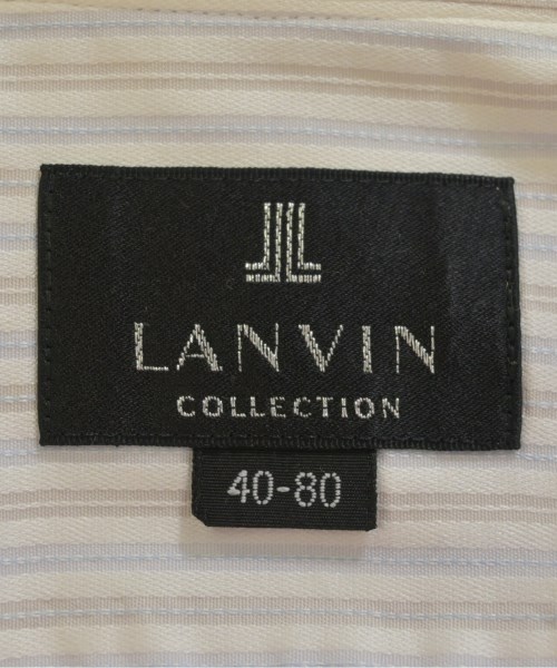 LANVIN COLLECTION（ランバンコレクション）カジュアルシャツ 白 サイズ:40(L位) メンズ/2200690927061