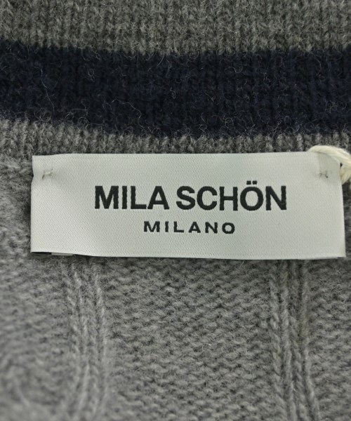 Mila Schon（ミラショーン）ニット・セーター グレー サイズ:46(M位) メンズ/2200633859046