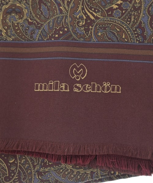 Mila Schon（ミラショーン）ストール 赤 サイズ:- レディース/2200628279026