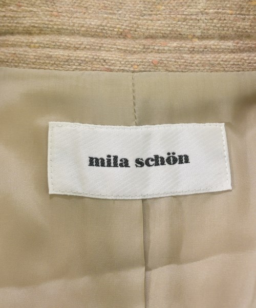 Mila Schon（ミラショーン）テーラードジャケット ベージュ サイズ:40(M位) レディース/2200614837018