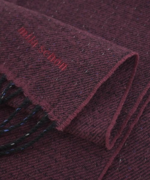 Mila Schon（ミラショーン）マフラー 赤 サイズ:- メンズ/2200669879063