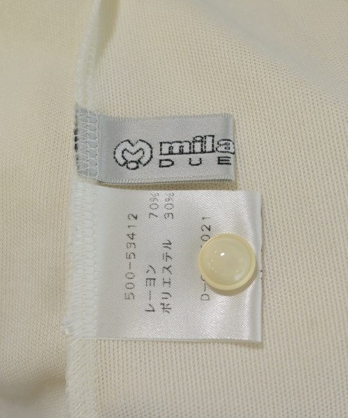 Mila Schon（ミラショーン）Tシャツ・カットソー 白 サイズ:F レディース/2200710605108