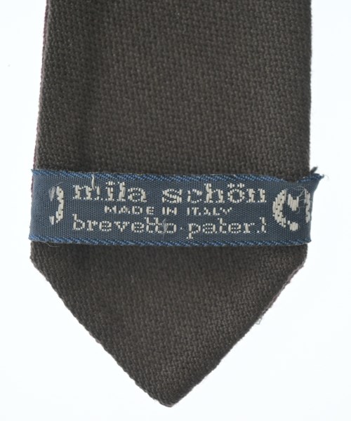 Mila Schon（ミラショーン）ネクタイ 赤 サイズ:- メンズ/2200701929442