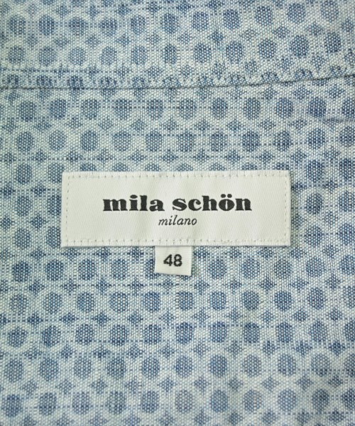 Mila Schon（ミラショーン）カジュアルシャツ 青 サイズ:48(L位) メンズ/2200661361092