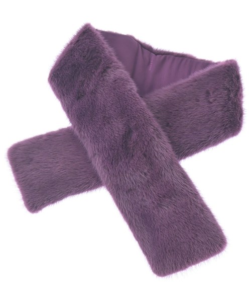 Mila Schon(ミラショーン)マフラー 紫 サイズ:-/2200661992081