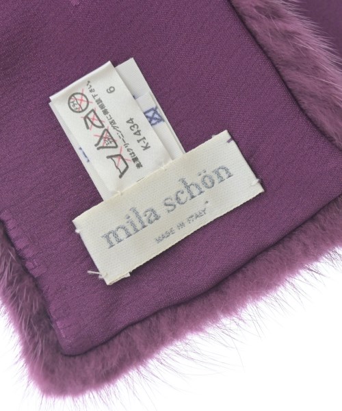 Mila Schon（ミラショーン）マフラー 紫 サイズ:- レディース/2200661992081