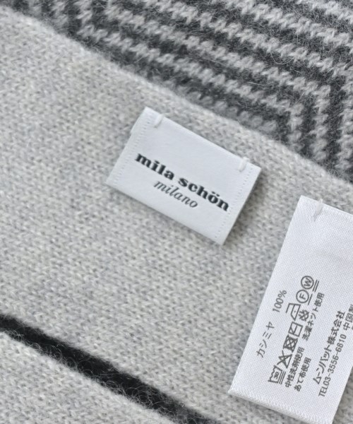 Mila Schon（ミラショーン）マフラー グレー サイズ:- レディース/2200729569057