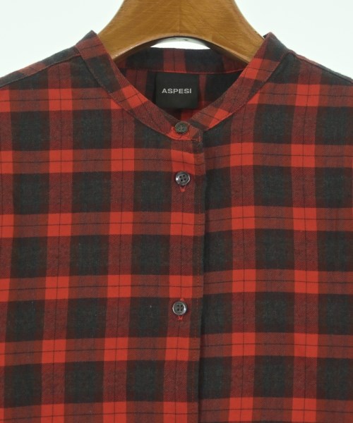 ASPESI（アスペジ）カジュアルシャツ 赤 サイズ:38(S位) レディース/2200623945049