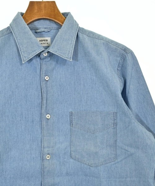 ASPESI（アスペジ）カジュアルシャツ 青 サイズ:40(L位) メンズ/2200625363131