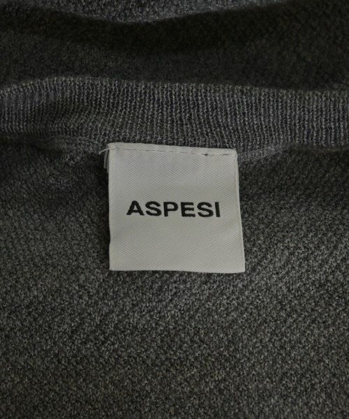 ASPESI（アスペジ）ニット・セーター グレー サイズ:52(XXL位) メンズ/2200625363186