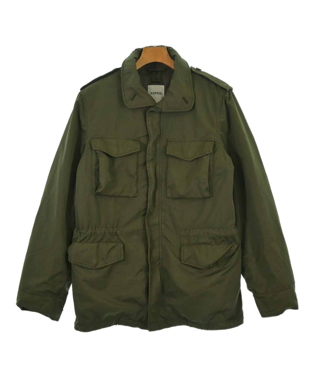 ASPESI（アスペジ）ミリタリーブルゾン カーキ サイズ:XS メンズ