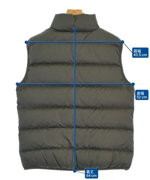 ASPESI（アスペジ）ダウンジャケット/ダウンベスト カーキ サイズ:L メンズ/2200675935067