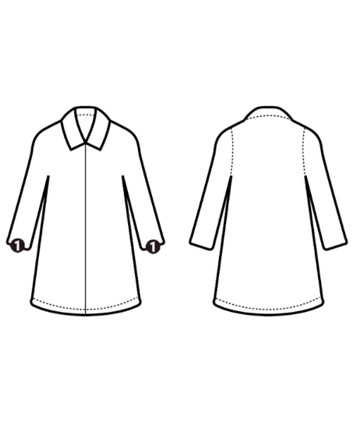 ASPESI（アスペジ）ステンカラーコート カーキ サイズ:S メンズ/2200676120066