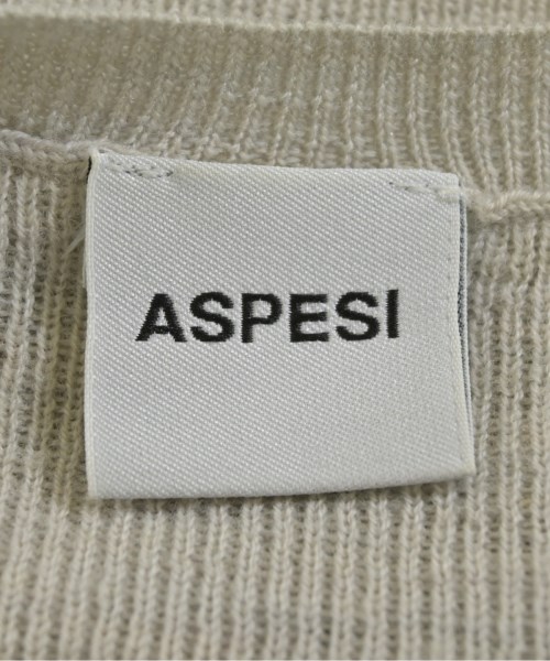 ASPESI（アスペジ）ニット・セーター ベージュ サイズ:48(L位) メンズ/2200652853049