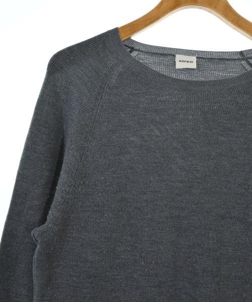 ASPESI（アスペジ）ニット・セーター グレー サイズ:48(L位) メンズ/2200652853056