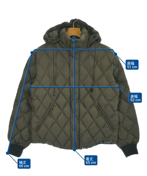 ASPESI（アスペジ）ダウンジャケット/ダウンベスト カーキ サイズ:XXS メンズ/2200668617017