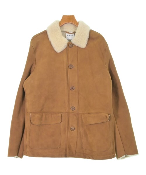 ASPESI(アスペジ)ムートンコート 茶 サイズ:XL/2200665322020