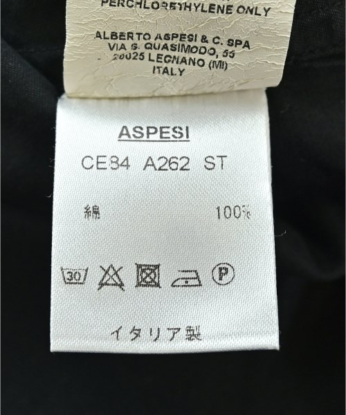 ASPESI（アスペジ）カバーオール 黒 サイズ:S メンズ/2200725350031