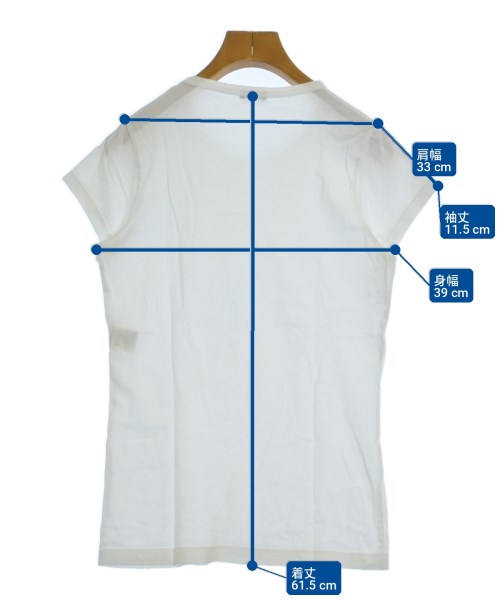 ASPESI（アスペジ）Tシャツ・カットソー 白 サイズ:S レディース/2200728728271
