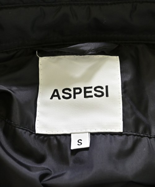 ASPESI（アスペジ）ステンカラーコート 黒 サイズ:S レディース/2200685471012