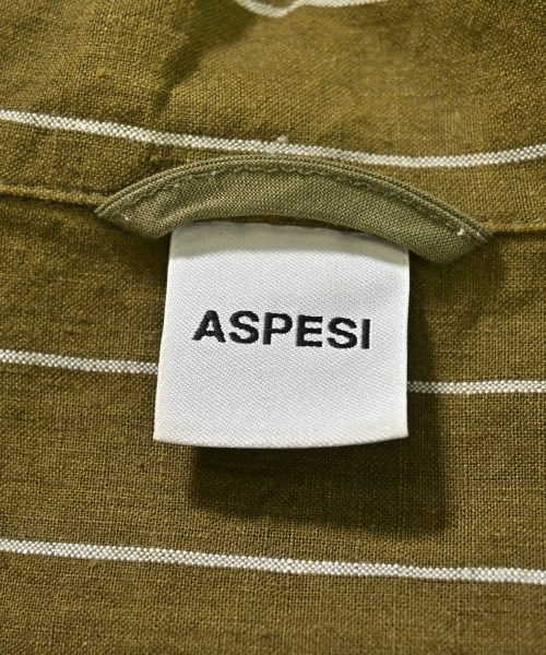 ASPESI（アスペジ）シャツワンピース カーキ サイズ:42(M位) レディース/2200685471081