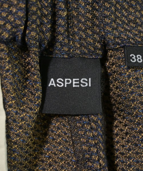 ASPESI（アスペジ）スラックス 茶 サイズ:38(S位) レディース/2200687148097