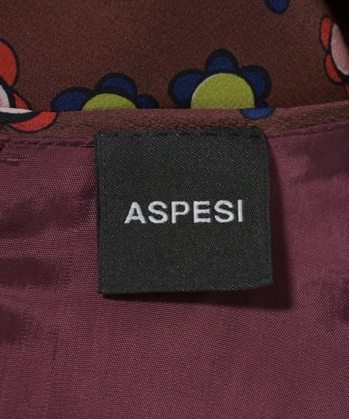 ASPESI（アスペジ）ワンピース 茶 サイズ:42(M位) レディース/2200687148110