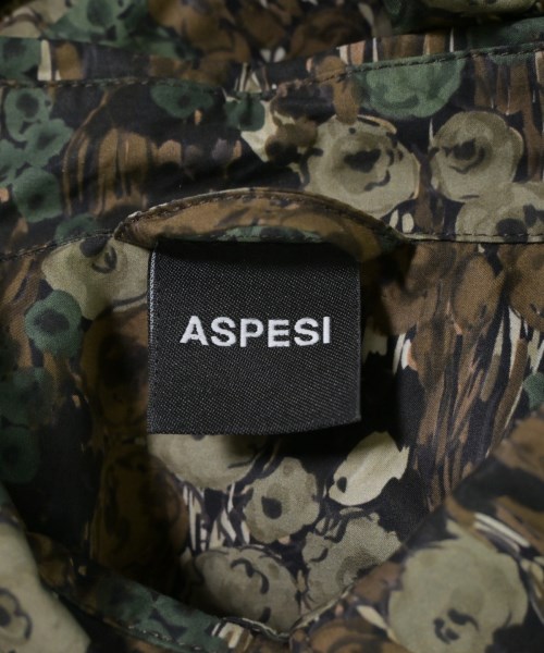 ASPESI（アスペジ）シャツワンピース 茶 サイズ:42(M位) レディース/2200687148127