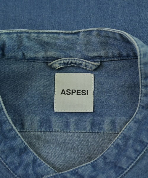 ASPESI（アスペジ）カジュアルシャツ 青 サイズ:39(M位) メンズ/2200692221037