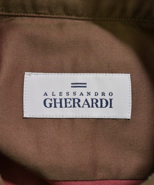 GHERARDINI（ゲラルディーニ）カジュアルシャツ 茶 サイズ:39(M位) メンズ/2200623947012